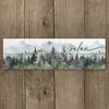 Relax Mountain Forest Wall Art