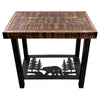 Midnight Bear Forest End Table