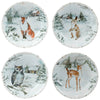 December Woodland Soup Bowls-Set of 4