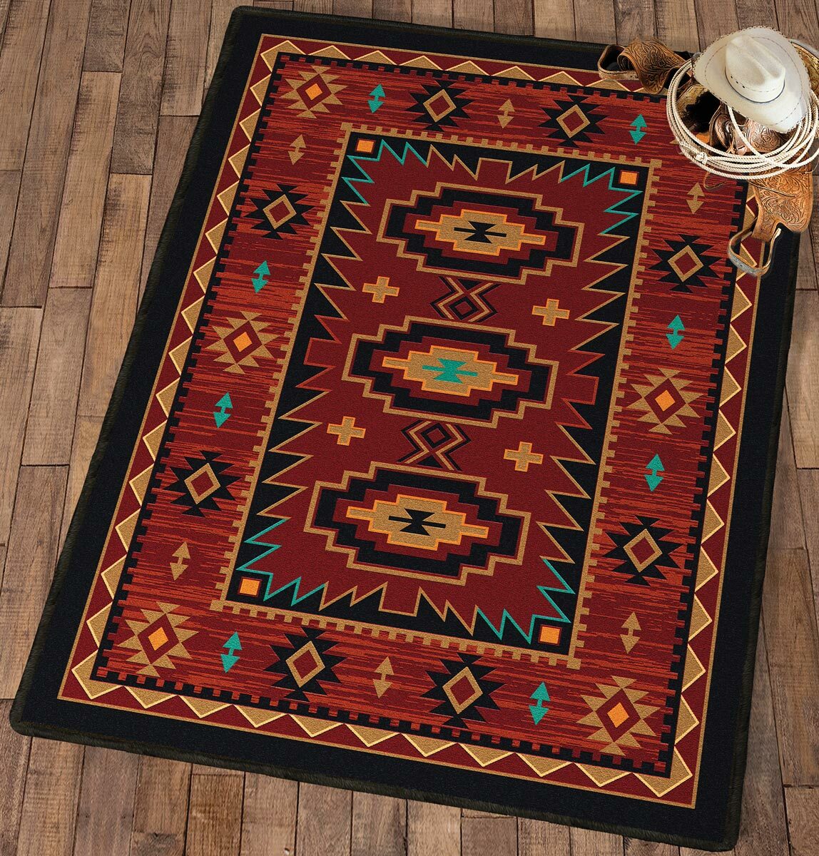 Red River Rug - 3 x 4