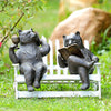 Sophisticated Bears Garden Sculpture - OUT OF STOCK UNTIL 07/01/2026
