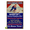 Ski School Sign