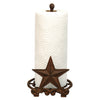 Cast Iron Star Paper Towel Holder