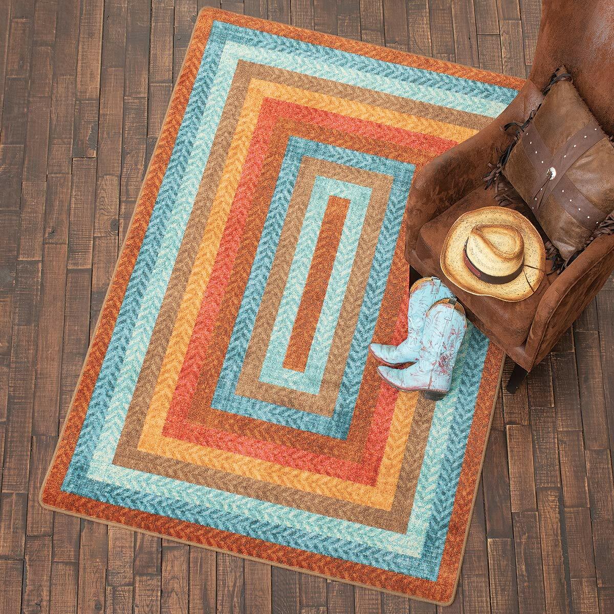 Canyon Hues Rug - 4 x 5