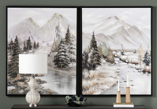 Mountain Harmony Wall Art - Set of 2 - OUT OF STOCK