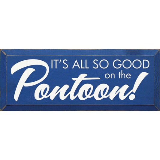Good Pontoon Wall Art