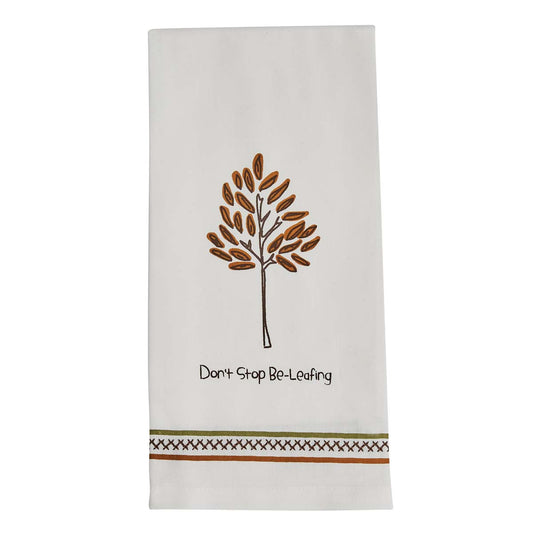 Leafy Dishtowels - Set of 4