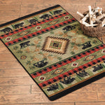 Bear Parade Rug - 5 x 8