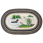 Spring Lake Loons Patch Rug - 5 x 8