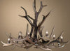 Real Elk Antler Chandelier - Extra Large