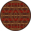 Santa Fe Spirit Rug - 8 Foot Round