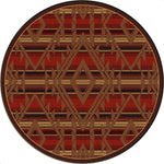 Santa Fe Spirit Rug - 8 Foot Round