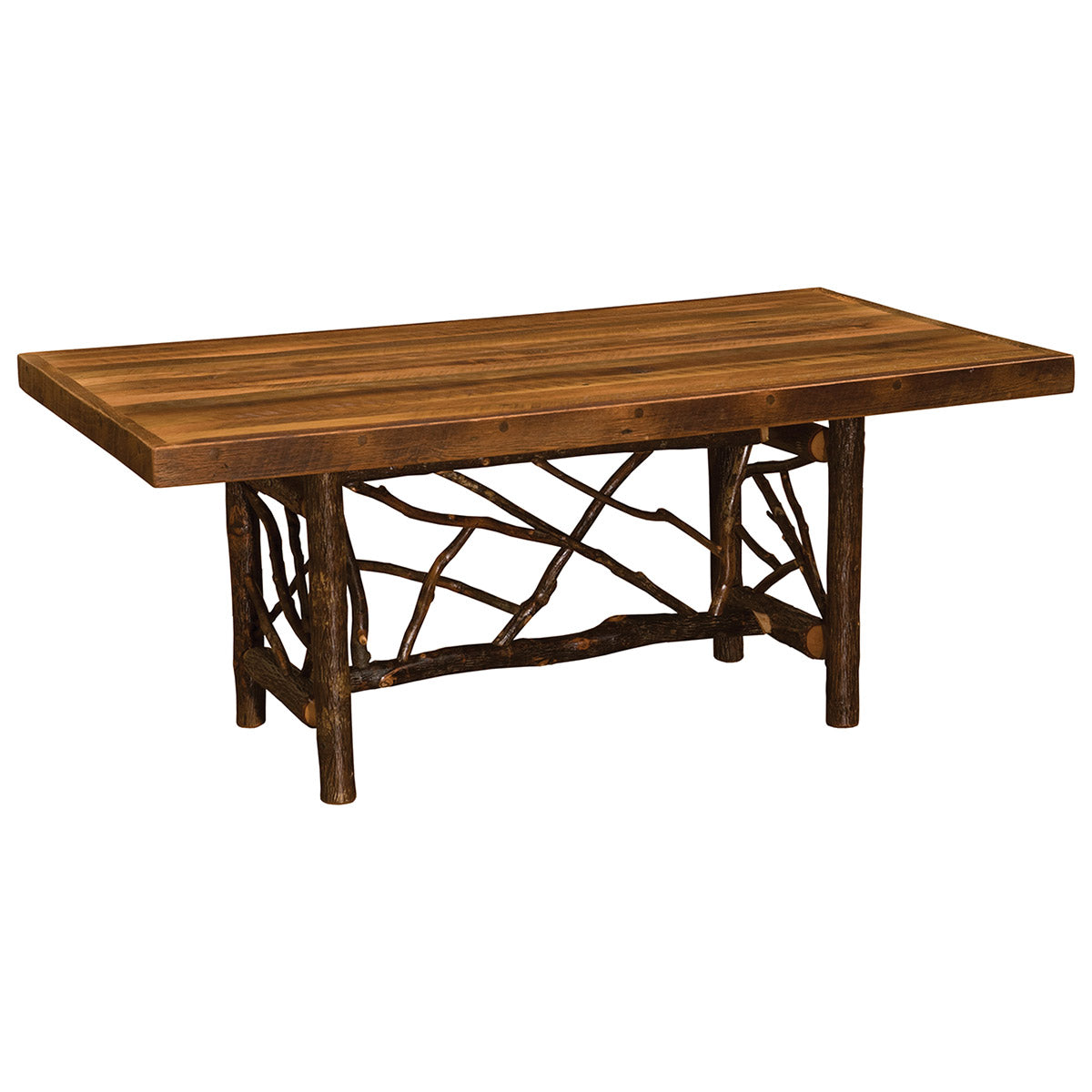 Appalachian Rectangular Twig Dining Table