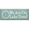 Lake Time Relax Wall Art