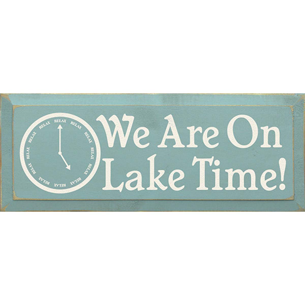 Lake Time Relax Wall Art