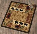 Bear Trails Rug - 8 Ft. Square