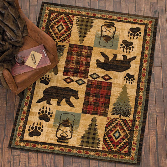 Cabin Life Rug - 2 x 8 - OVERSTOCK