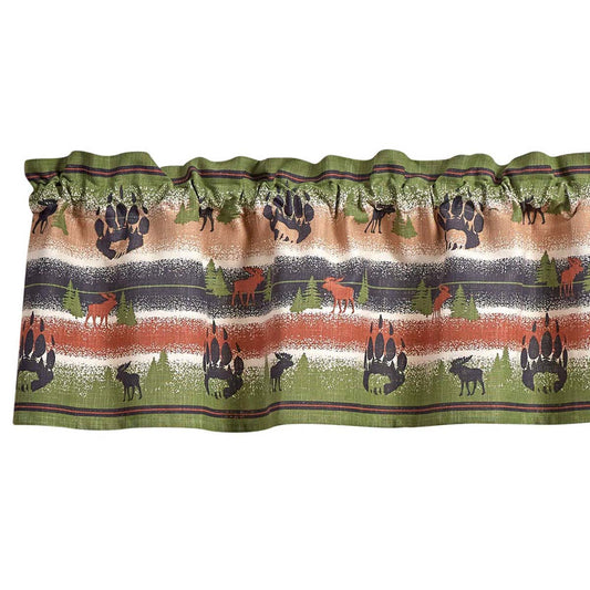 Wilderness Paw Valance