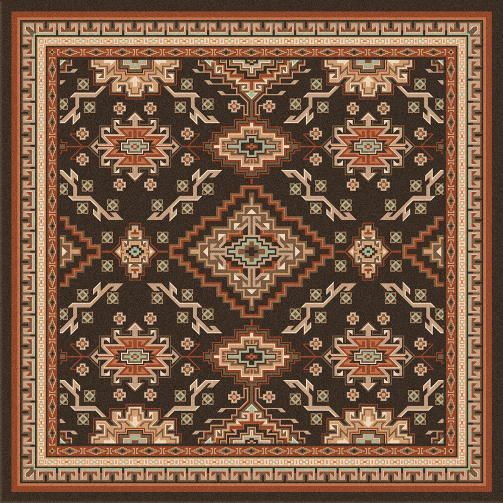 Teton Lodge Rug - 8 Ft. Square