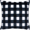 Checkers Snow Euro Sham