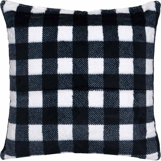 Checkers Snow Euro Sham