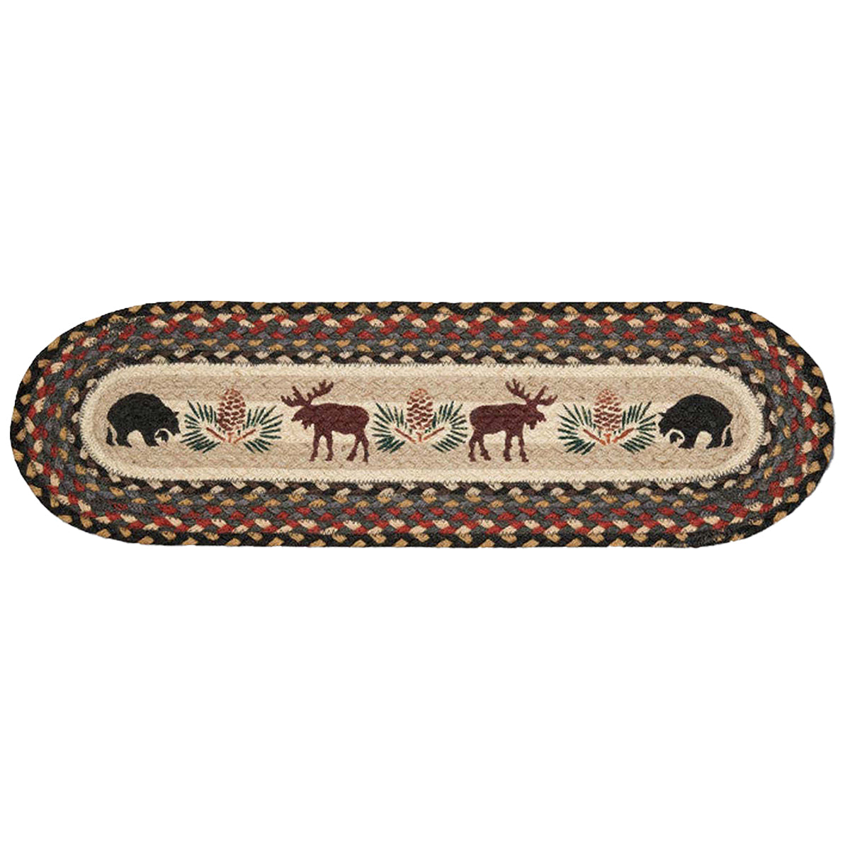 Moose & Bears Stair Treads - Set of 2