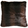 Brown Bear Faux Fur Pillow