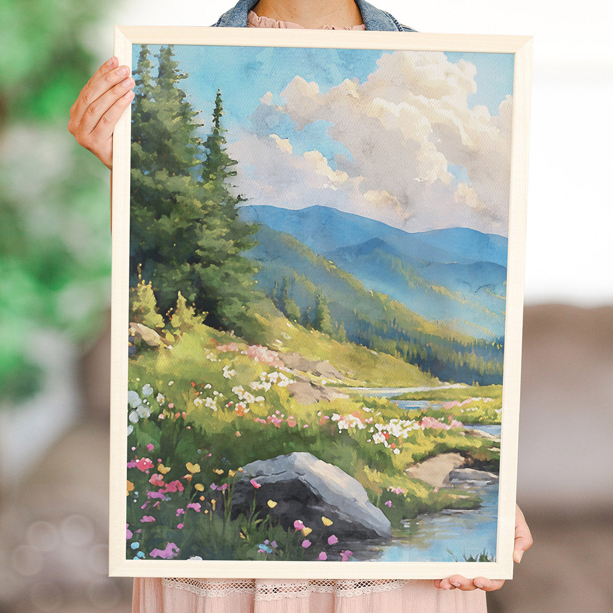 Alpine Meadow Wall Art
