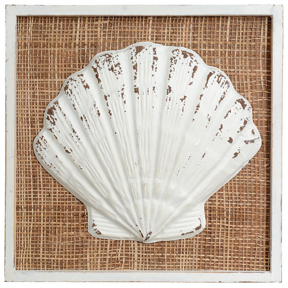 Island Shells Scallop Wall Art - CLEARANCE