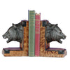 Bear Burlwood Bookends