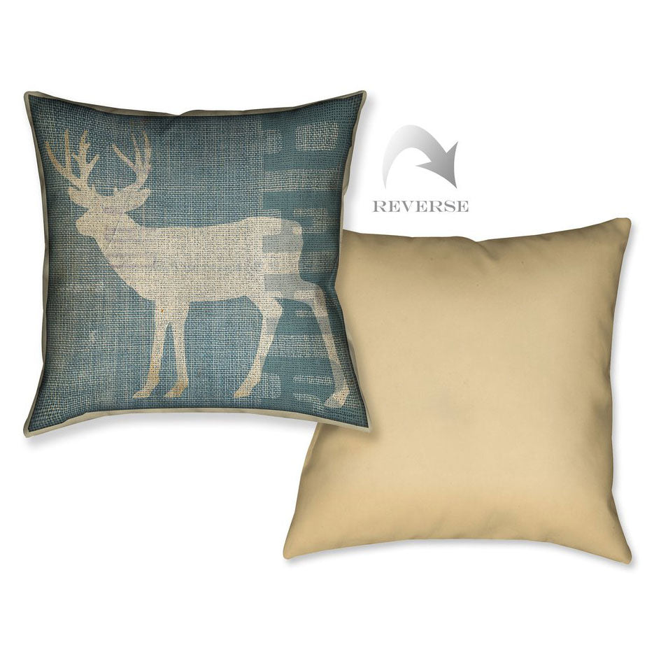 Vintage Deer Pillow