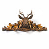 Aspen Stag Five Hook Coat Rack