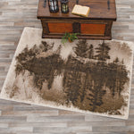 Forest Reflections Rug - 8 x 11