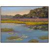 Serenity by the Pond Canvas Art
