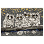 Frontporch Owls Night Rug - 3 x 4