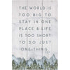 The World is Too Big Wall Art