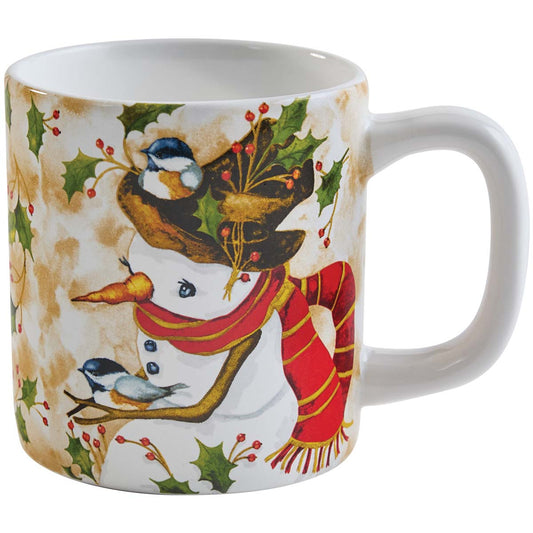 Festive Friends Ceramic Mugs - Set of 4