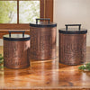 Bear Ridge Metal Canisters - Set of 3