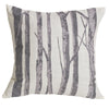 Silver Mountain Printed Branches Pillow