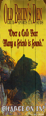 Big Bear Sign 17 x 44