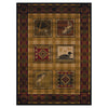 Tribal Huntsman Rug - 8 x 11