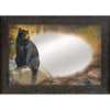 Sitting Black Bear Wall Mirror