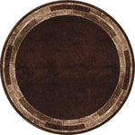 Rustic Barnwood Rug - 8 Ft. Round