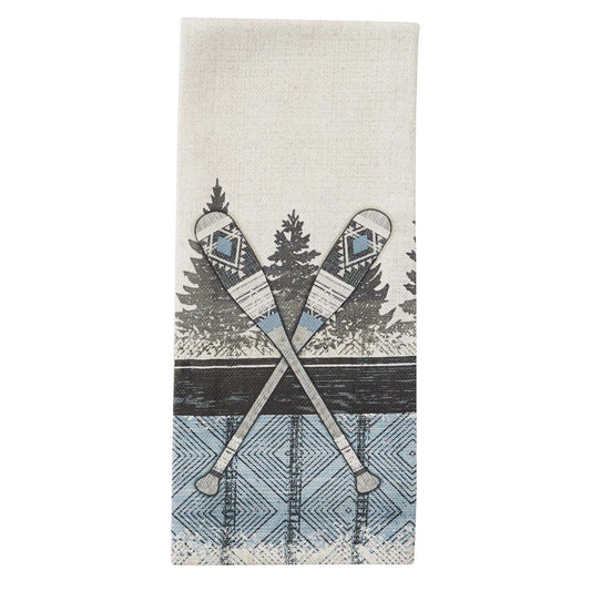 Woodsy Paddles Dishtowels - Set of 2