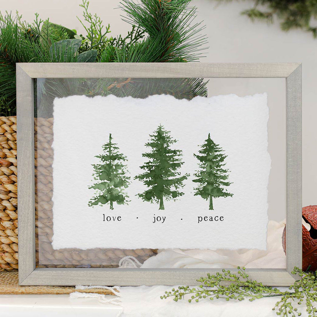 Three Trees Wall Framed Wall Art