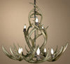 Real Mule Deer Antler Chandelier - Large