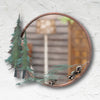 Pine Forest Metal Mirror