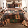 Black Bear & Pines Comforter Set - King
