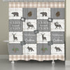 Woodland Animals Shower Curtain
