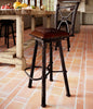 Coronado Swivel Barstool w/Arms - Colonial Antique Brown